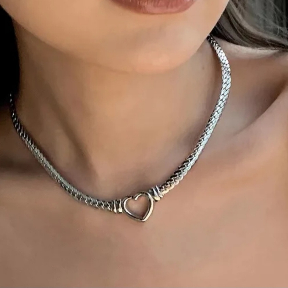 Chunky Heart Necklace